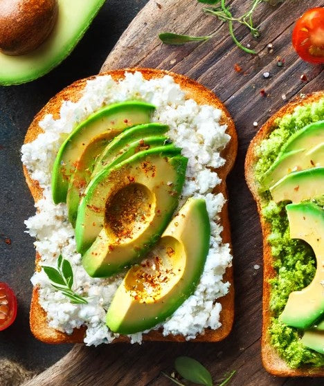 Spiced-Up Avocado Cottage Cheese Toast
