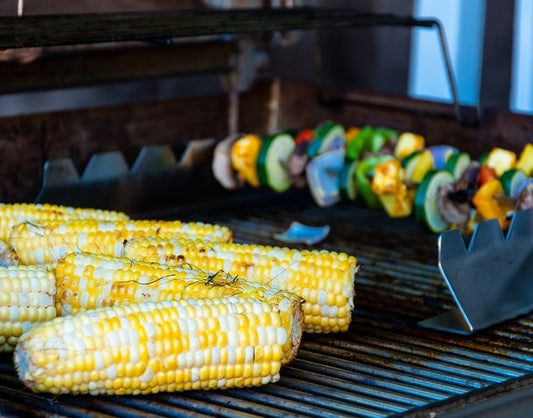 Corn on the Cob with a Coconut Lemongrass Glaze