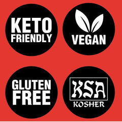 Keto Friendly, Gluten Free, Vegan and Kosher